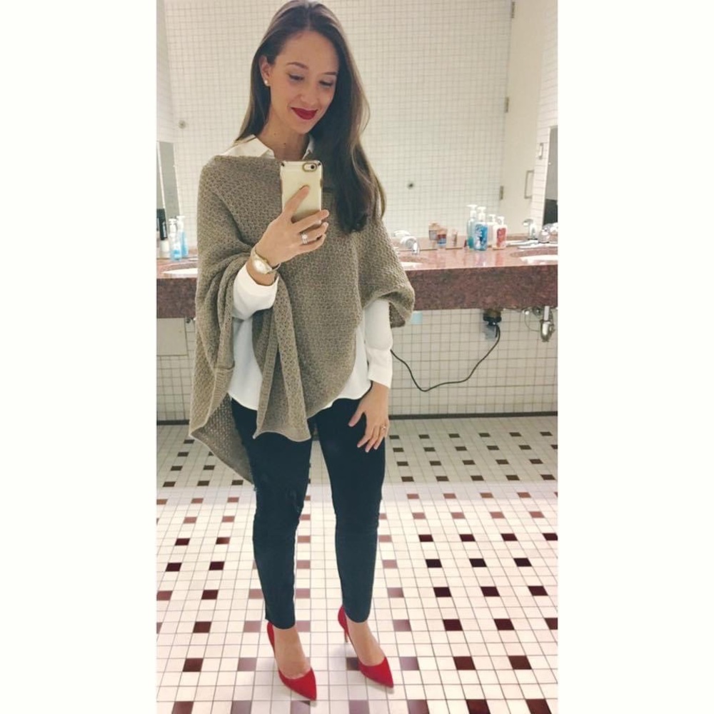 J.Jill Tan Poncho